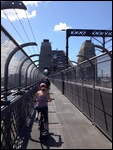 Biking the Harbor Bridge!