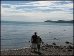 Bill & Jayde on Coral Beach