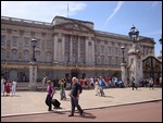 Buckingham Palace...a lot closer than last time!