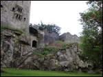 at the bottom of  Blarney Castle