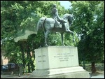 Some famous dead guy's statue in Chester, England
