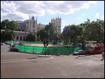 Protesters were cleared out 2 days ago