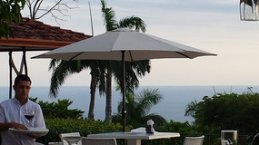 Fabulous sunsets from the Mariposa Hotel