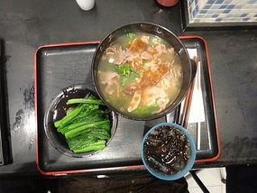 Dumpling noodle soup mmm