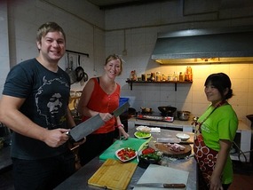 Handy with a knife !