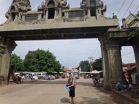 Border crossing Cambodia - Thailand