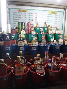 The buckets you buy then make up