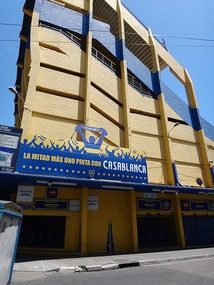La Boca football stadium