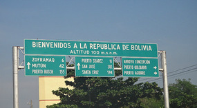 Welcome to Bolivia....anyone can come in, anytime!