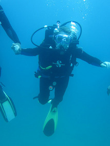 Scuba Diving - me