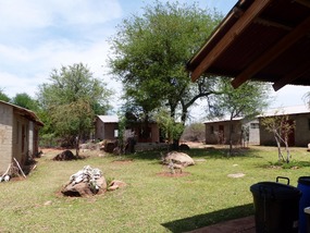 Bush Camp: slaapkamers en braai