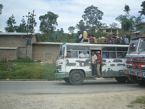 People on the bus go up, up, up