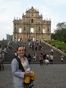 At the Ruins of St. Paul's