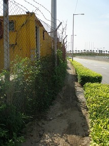 Some of the path to the Tower.