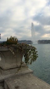 Le jet d'eau