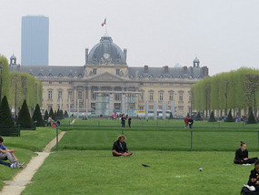 Paris - Ecole Militaire from Champ des Mars