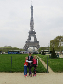 Paris - Eifel Tower from Champ des Mars