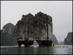 View while canoeing