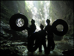 Blackwater rafting