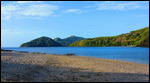 View from the beach