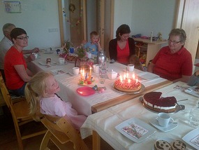 Jonathan, Tante Erika & Oma Bauer