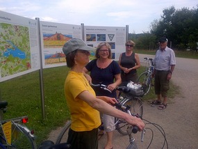 Bicycling the Brombachsee