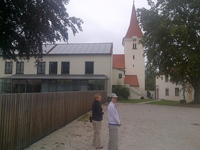 local church and Elisabeth's school