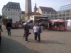 Harald, Max, Christina & Glenda @ Markt Platz
