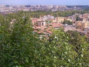 View of Rome from Parc Gianicolo