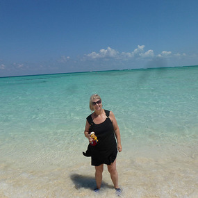 Castaway Cay beach in the Bahamas
