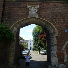 Arch to the Old Palace Gatehouse
