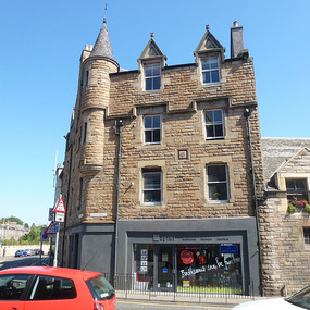 Typical building of old stone