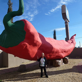 The Big Chili in front of our hotel