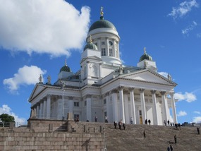 Helsinki -- Cathedral on the town square