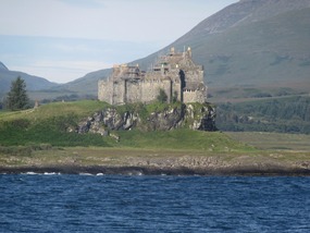 Duart Castle on the Island of Mull 