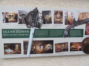 Eileen Donan visitor sign