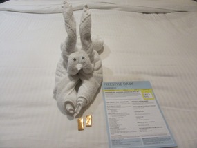Towel animal bunny