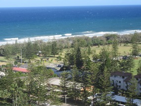 View from our apartment balcony