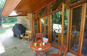 Breakfast at the Seth Peterson Cottage