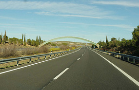 en route