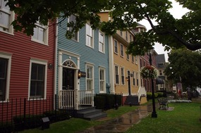 colourful houses