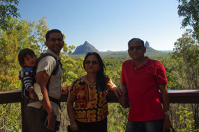 Glasshouse Mountains