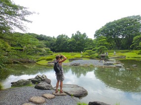 The lake in the East Gardens