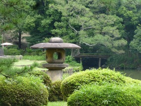 In the Rikugien Garden, Tokyo