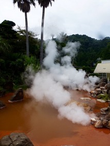 Another pool of boiling mud at Umi-Jigoku