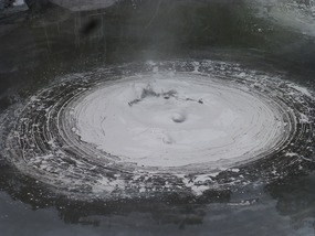Boiling mud