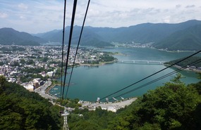 View from the cable car