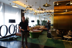 Roomers Hotel foyer