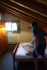 Our bedroom in Erlen