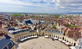 Dijon from the tower